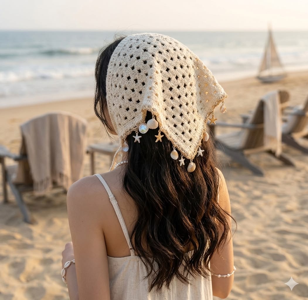 đBeach bandana đ